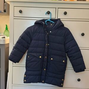 Girls J.Crew cocoon puffer with primaloft